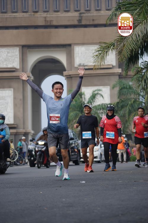 Race photo from Kediri Half Marathon 2025