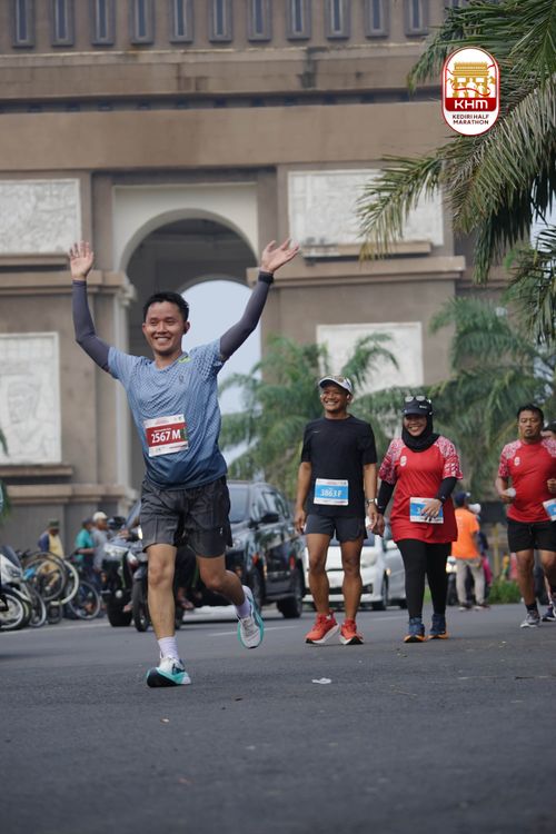 Race photo from Kediri Half Marathon 2025