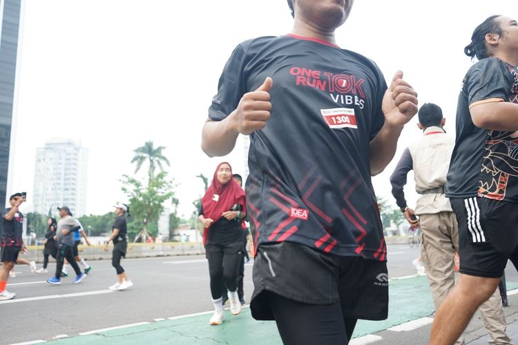 Race photo from One Run 10K Vibes 2024