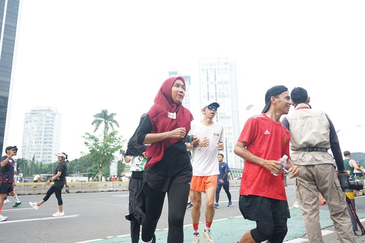 Race photo from One Run 10K Vibes 2024