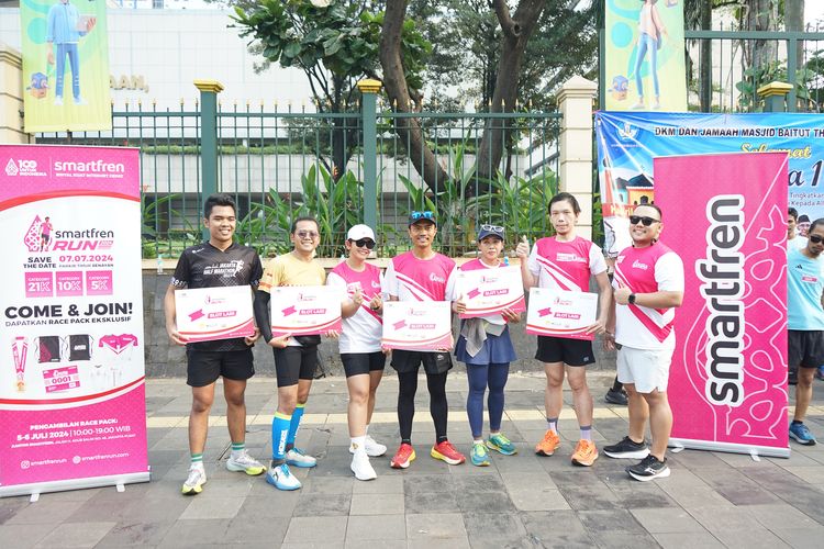Race photo from Smartfren Run 2024 Vibes