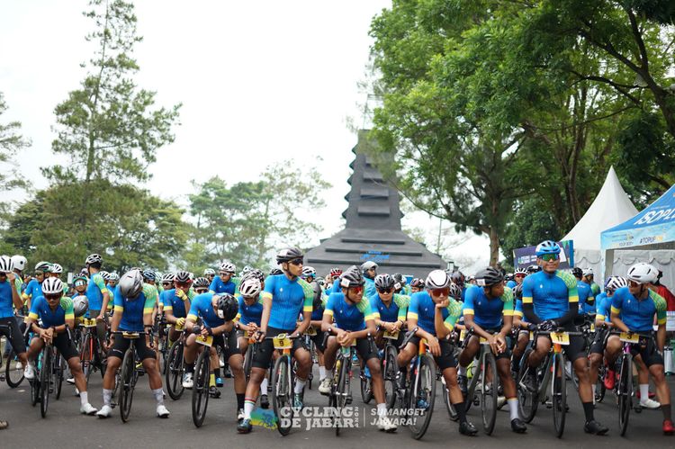 Race photo from Cycling de Jabar 2024