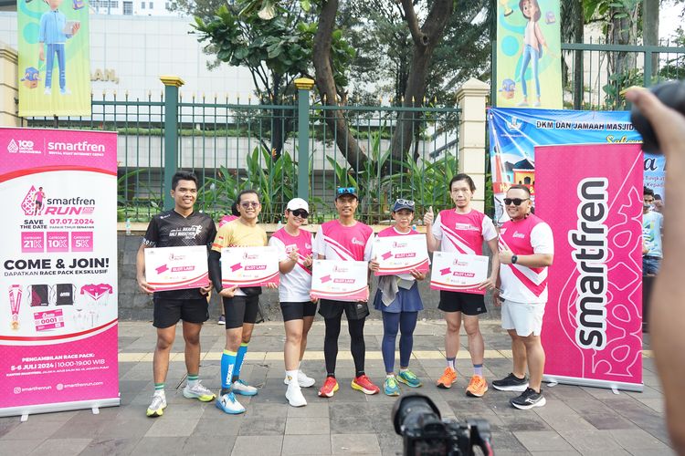 Race photo from Smartfren Run 2024 Vibes