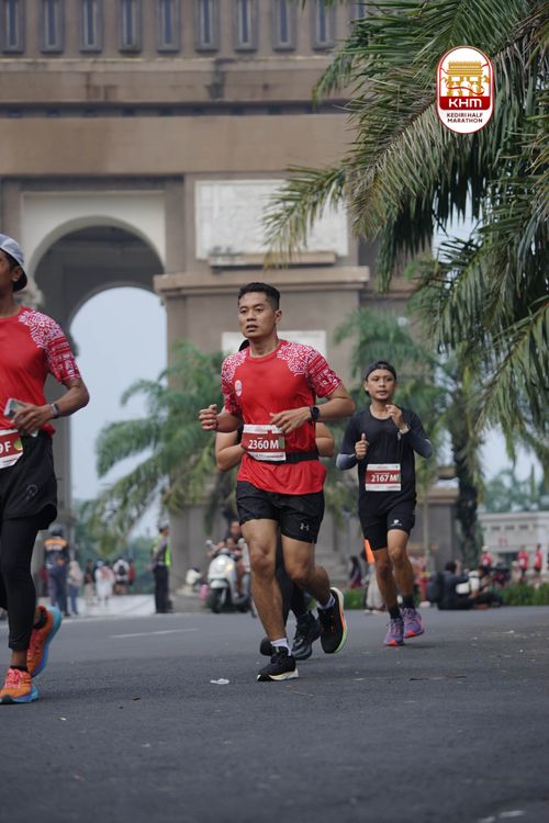 Race photo from Kediri Half Marathon 2025
