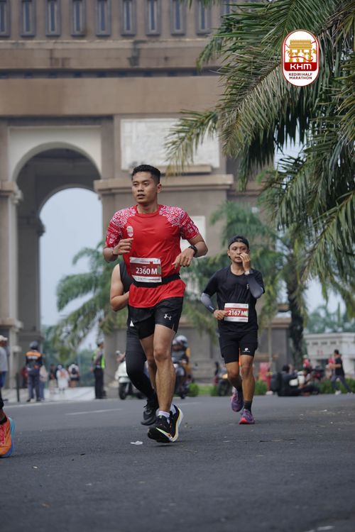 Race photo from Kediri Half Marathon 2025