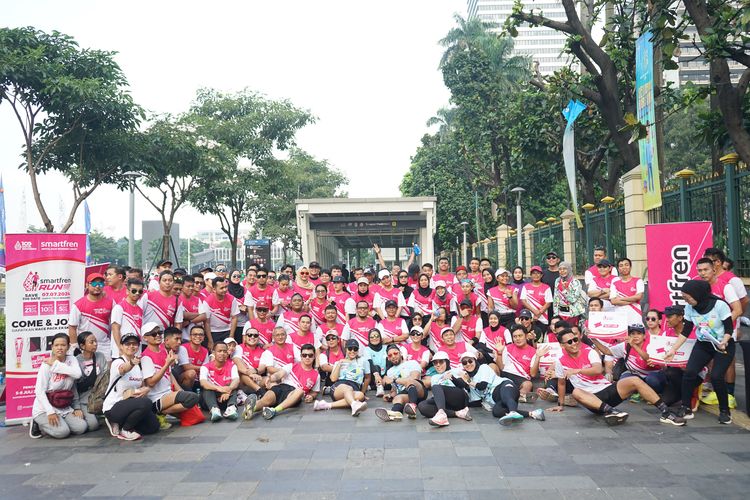 Race photo from Smartfren Run 2024 Vibes