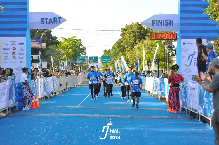 Race photo from Jabar Run 10K 2024
