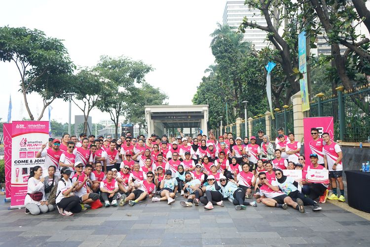 Race photo from Smartfren Run 2024 Vibes