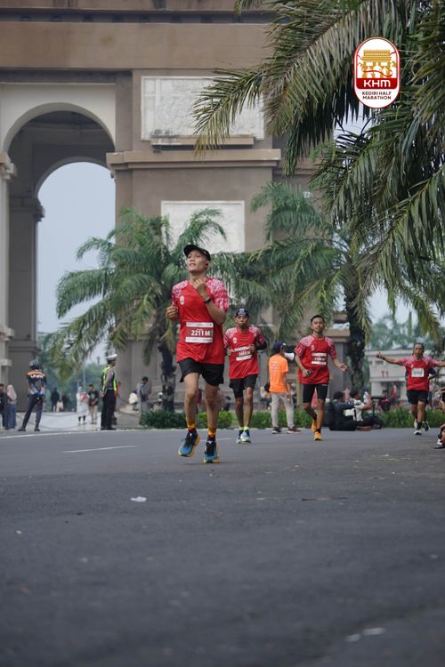 Race photo from Kediri Half Marathon 2025