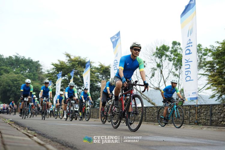 Race photo from Cycling de Jabar 2024