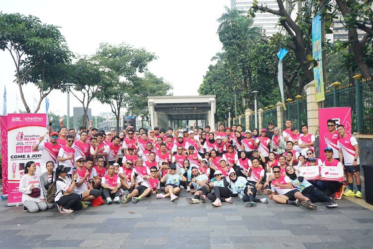 Race photo from Smartfren Run 2024 Vibes