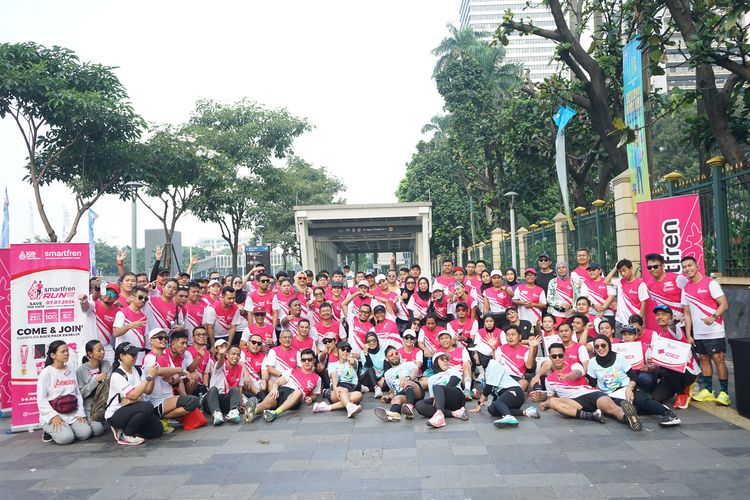 Race photo from Smartfren Run 2024 Vibes