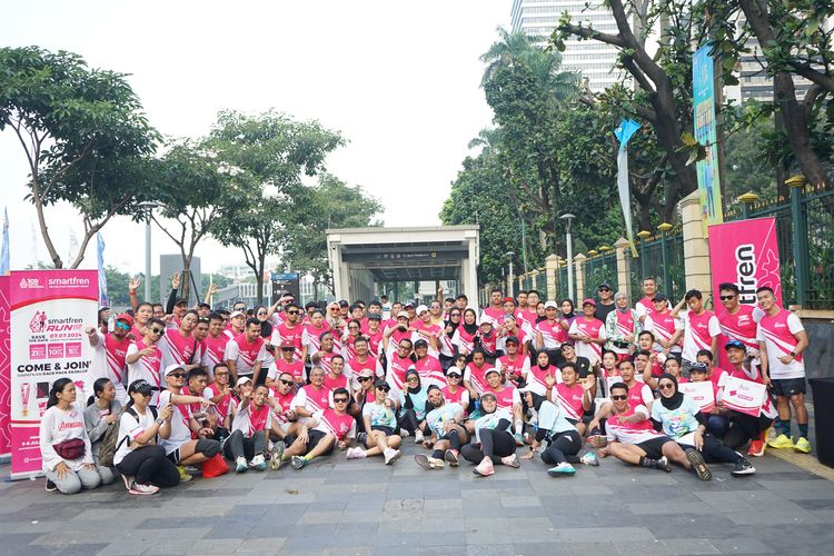 Race photo from Smartfren Run 2024 Vibes