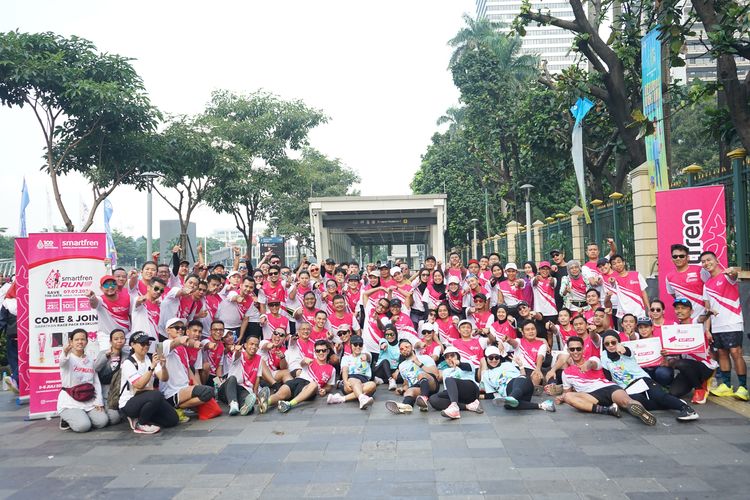 Race photo from Smartfren Run 2024 Vibes