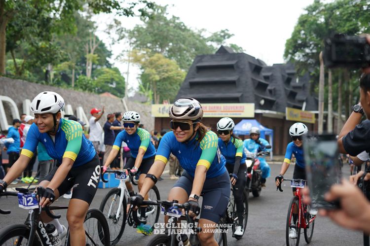 Race photo from Cycling de Jabar 2024
