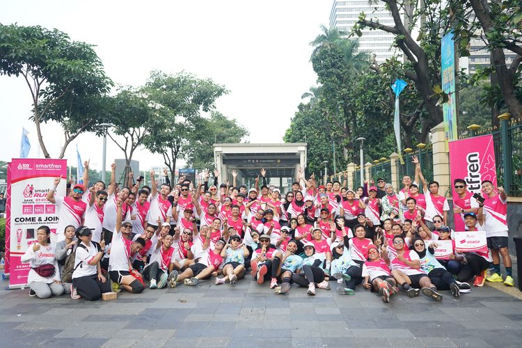 Race photo from Smartfren Run 2024 Vibes