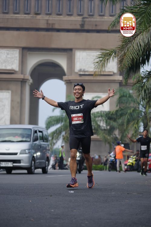 Race photo from Kediri Half Marathon 2025