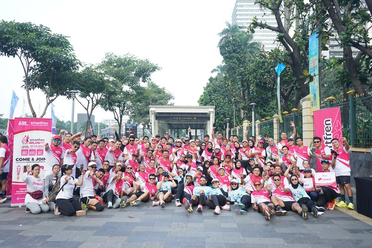 Race photo from Smartfren Run 2024 Vibes