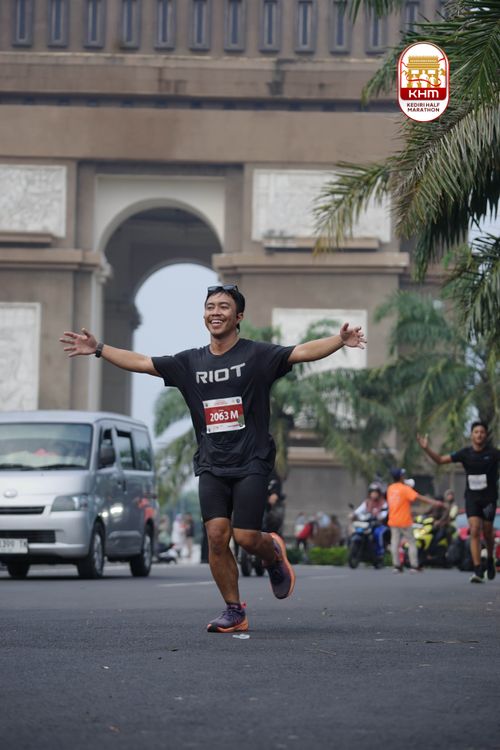 Race photo from Kediri Half Marathon 2025