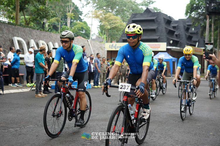 Race photo from Cycling de Jabar 2024