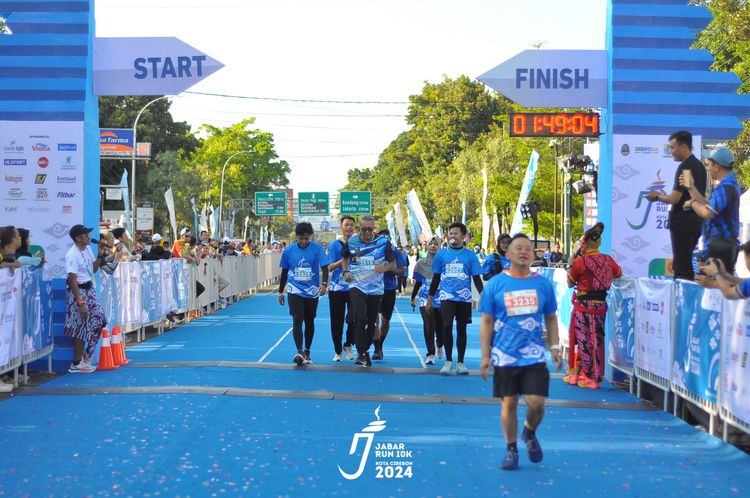 Race photo from Jabar Run 10K 2024