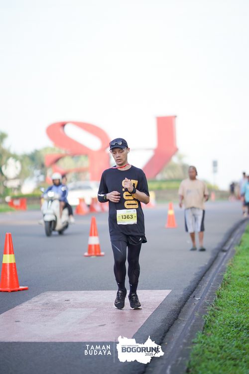 Race photo from Taman Budaya x BOGORUN 2025