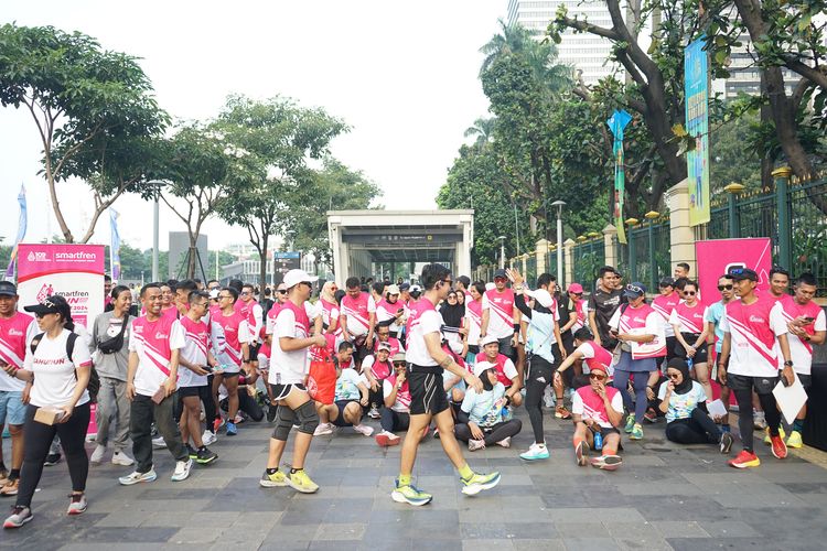 Race photo from Smartfren Run 2024 Vibes