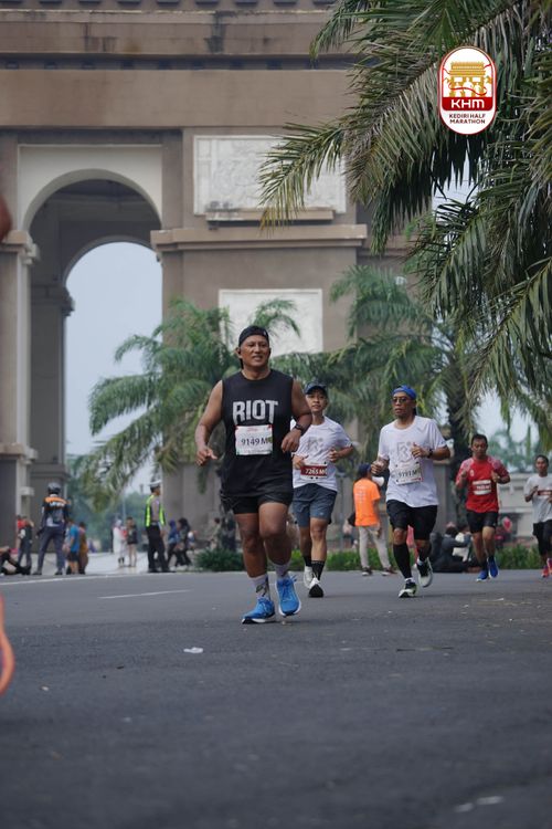 Race photo from Kediri Half Marathon 2025