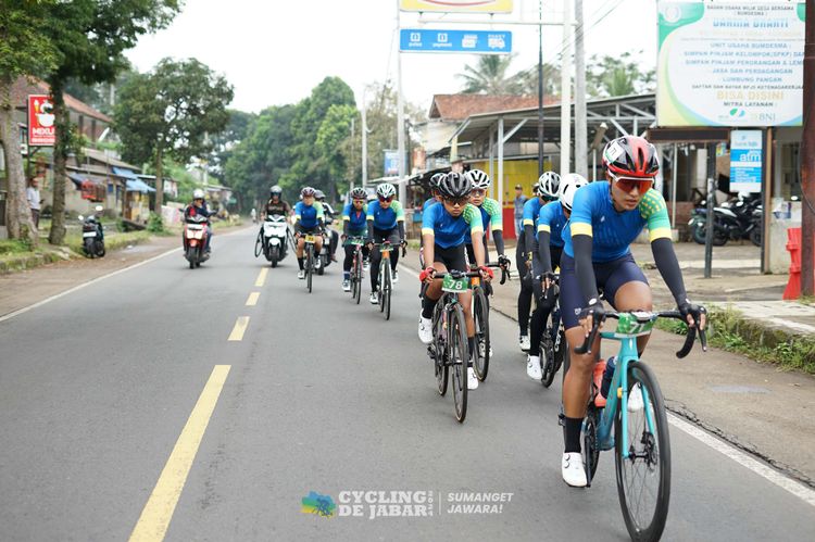 Race photo from Cycling de Jabar 2024