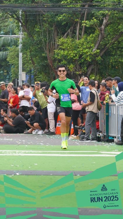 Race photo from Mangkunegaran Run 2025