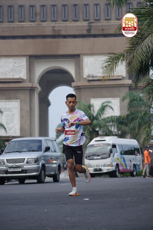 Race photo from Kediri Half Marathon 2025
