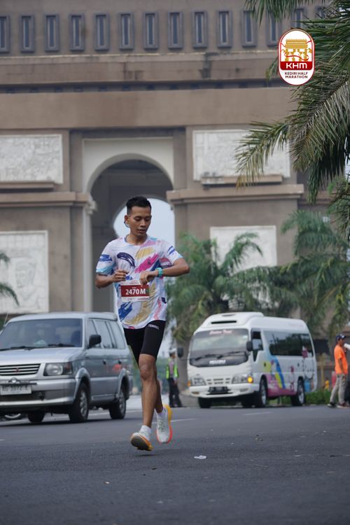 Race photo from Kediri Half Marathon 2025