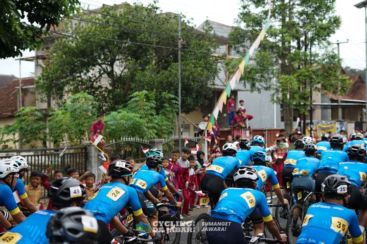 Race photo from Cycling de Jabar 2024