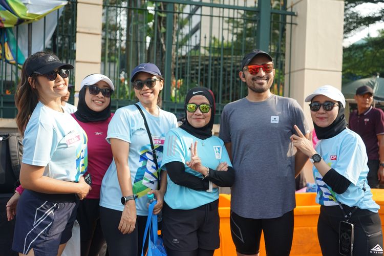 Race photo from Smartfren Run 2024 Vibes