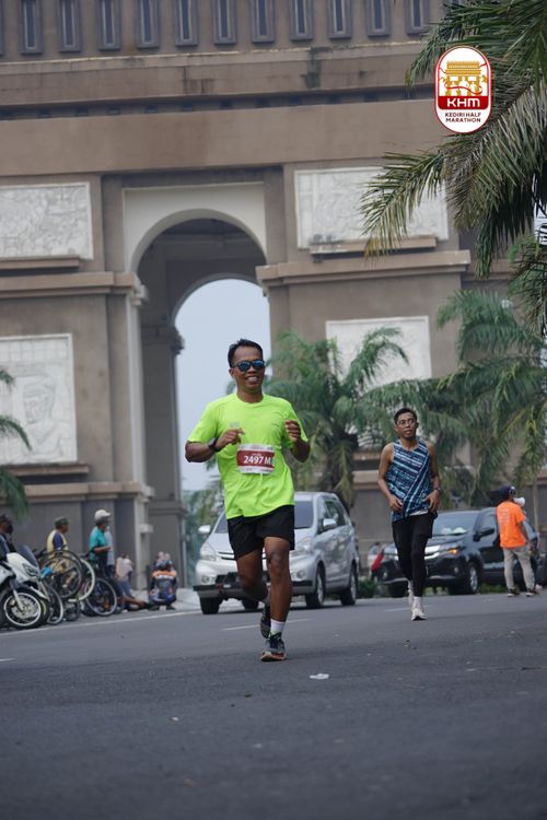 Race photo from Kediri Half Marathon 2025