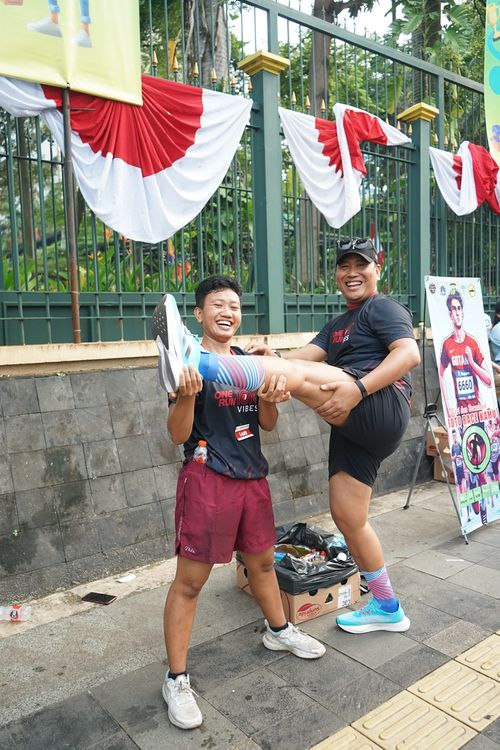 Race photo from One Run 10K Vibes 2024