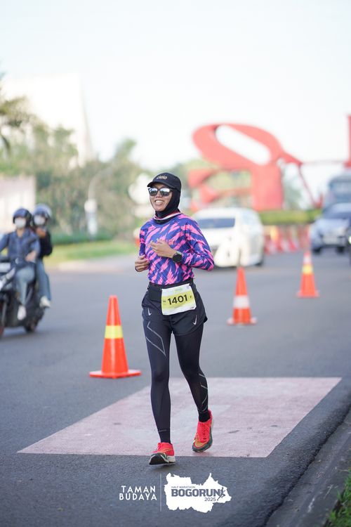 Race photo from Taman Budaya x BOGORUN 2025