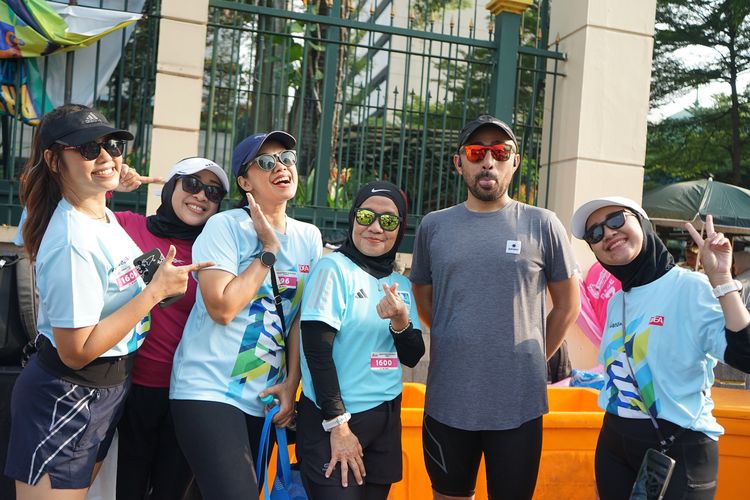 Race photo from Smartfren Run 2024 Vibes