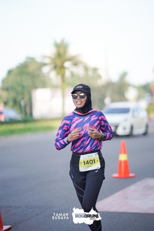 Race photo from Taman Budaya x BOGORUN 2025
