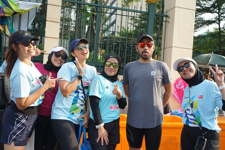 Race photo from Smartfren Run 2024 Vibes