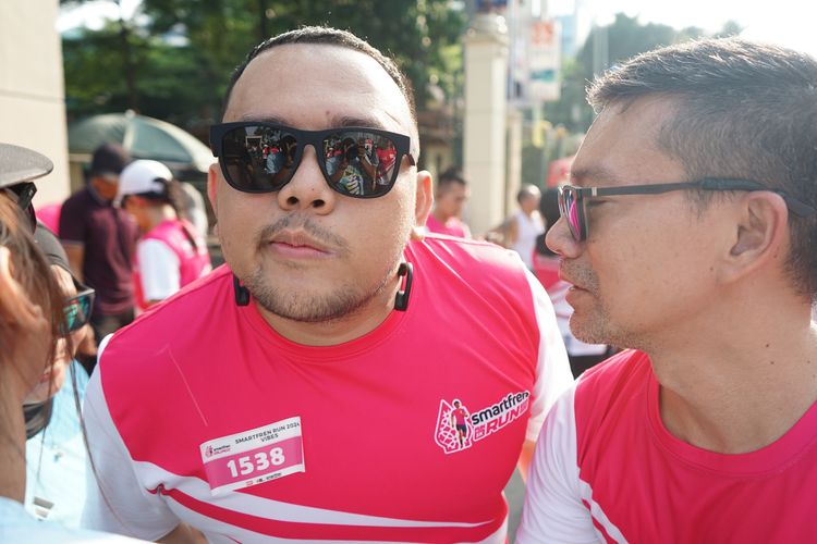 Race photo from Smartfren Run 2024 Vibes