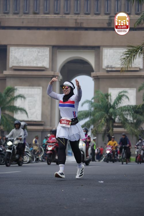 Race photo from Kediri Half Marathon 2025