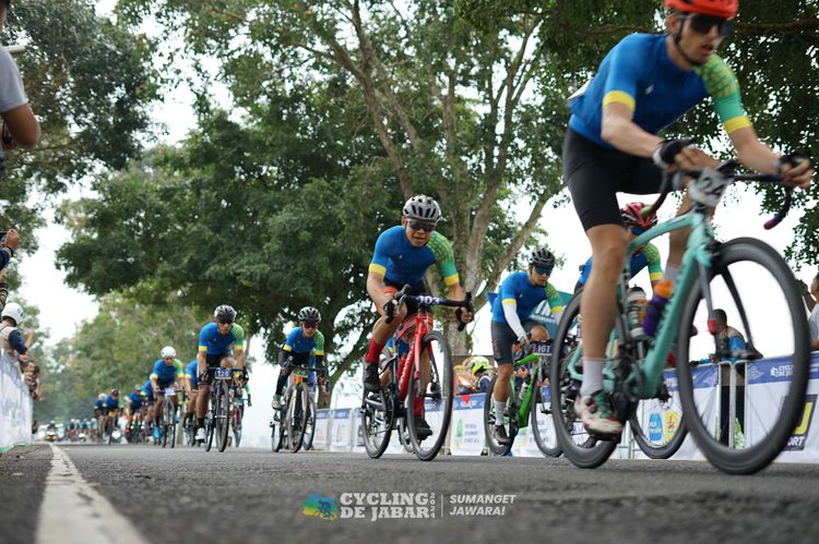 Race photo from Cycling de Jabar 2024