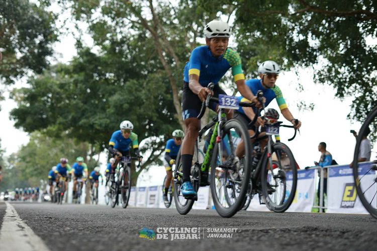 Race photo from Cycling de Jabar 2024