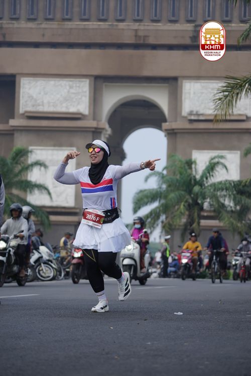 Race photo from Kediri Half Marathon 2025