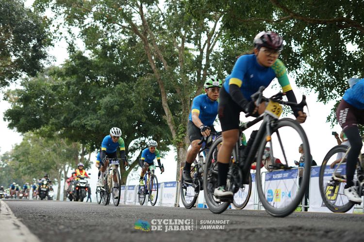 Race photo from Cycling de Jabar 2024