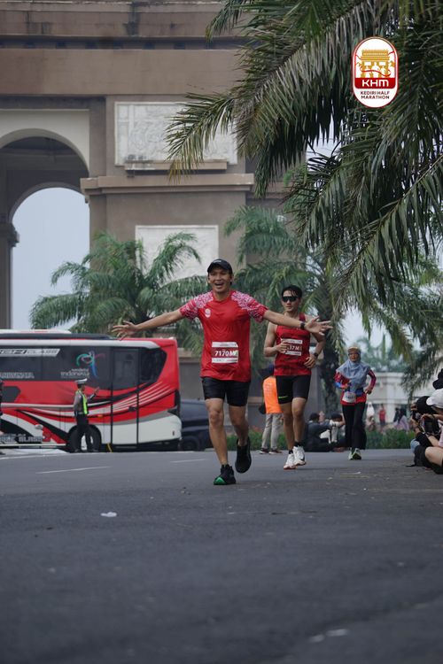 Race photo from Kediri Half Marathon 2025