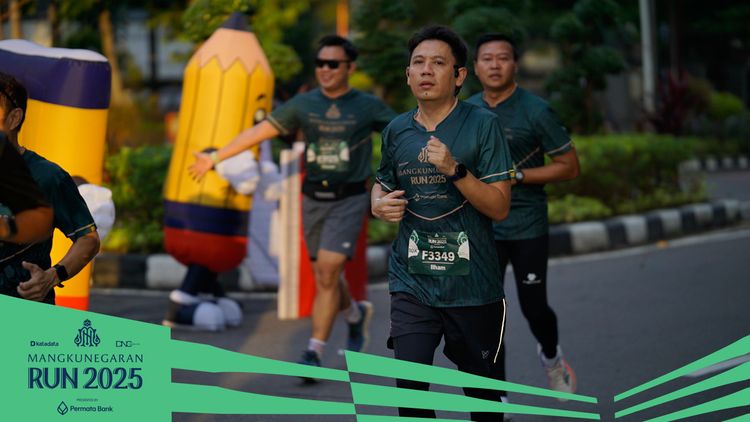 Race photo from Mangkunegaran Run 2025