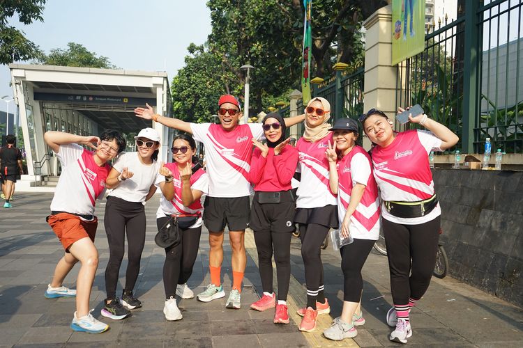 Race photo from Smartfren Run 2024 Vibes