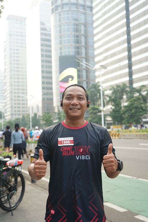 Race photo from One Run 10K Vibes 2024